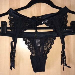 Sexy Victoria’s Secret Thong and Garter